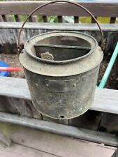 Vintage Old Advance Machinery Co. Brass Pail Bucket Glue Bucket Pot ? picture