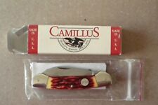 Camillus Canoe Pattern Pocket Knife in box USA used picture