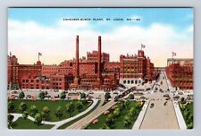 St Louis MO-Missouri, Anheuser Busch Plant, Antique, Vintage Postcard picture