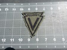 Vietnam War Recondo patch theater, in country made subdued hand embroidered picture