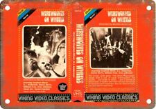 Werewolves of Wheels Vintage VHS Cover Art 12