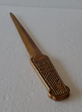Antique Original Tiffany Studios Letter Opener in American Indian Pattern picture