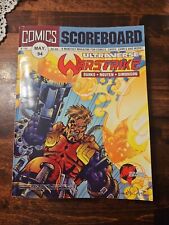 COMICS SCOREBOARD Magazine May 1994. #55. Warstrike and Quantum. Cards intact  picture