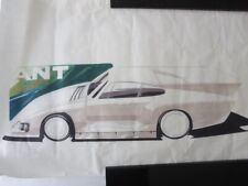 Porsche 935 Kremer Racing Design Sketch Drawing Art NOTTRODT Vintage 1970s picture