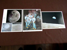 JAMES LOVELL WILLIAM ANDERS FRANK BORMAN APOLLO 8 NASA COLOR LITHO PHOTOGRAPHS picture