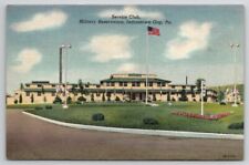 Indiantown Gap PA Service Club Military Reservation Postcard K21 picture