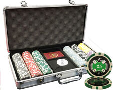 MRC POKER 300PCS 14G ACE CASINO TABLE CLAY POKER CHIPS SET picture