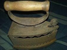 Antique Vintage old Cast Iron Coal heated Iron. From Hungary very rare. picture
