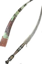ANTIQUE EARLY 19th C. ABYSSINIAN ETHIOPIAN AFRICAN SHOTEL SWORD?  w/ dagger picture