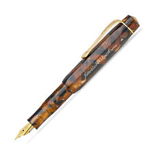 Kaweco ART Sport Fountain Pen in Hickory Brown - Fine Point - NEW in Box picture
