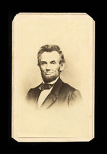 Rare 1860s Abraham Lincoln CDV Photo by Gurney - Spiked Hair???? picture