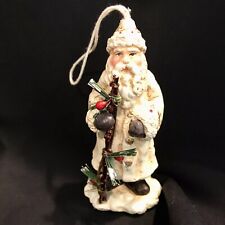 Santa Claus Christmas Ornament Old Time Santa 5” High picture