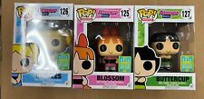 Powerpuff Girls Funko POP Set Of 3 - 2016 SDCC First to Market 125,126,127 New picture