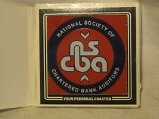 National Society of Chartered Bank Auditors NSCBA coaster banking CERAMA-CARD  picture