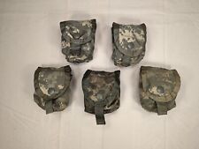 5 Military Hand Grenade Pouch, Army ACU Digital Camo MOLLE II Pouches VGC picture