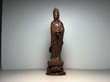 Old Collection of Antique Wood Carved Guanyin Ornaments To Ensure Safety picture
