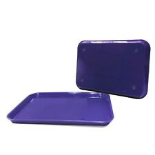Plastic Eating Food Serving Tray for Cafeteria Lunch Kids 13.25