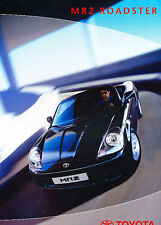 2001 Toyota Mr2 Roadster German Prospekt Sales Brochure picture
