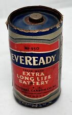 Vintage Eveready No. 950 D Cell Battery JULY Rare 1946? picture