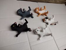 3D Printed - Mini Laying Cat Figurines - Handpainted picture