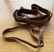 World War II Imperial Japanese Navy Officer's Leather Belt, Yokosuka Facility picture