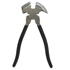 10-1/2'' Fencing Pliers Hardened Tempered Hammer Staples Tack Fence picture