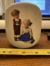 Kathe Kruse Doll Reutter Porcelain Vase w/ Gold Trim NEW Made in Germany picture