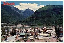 Telluride, CO Colorado  HOMES~CHURCH~CARS Bird's Eye View  ca1970's 4X6 Postcard picture