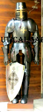 Armour Medieval Wearable Knight Crusader Full Suit Of Armor Collectible picture