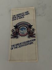 The 1984 New Orleans World's Fair Official Brochure Louisiana World Exposition picture