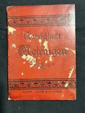 1890s Travel Guide Book Switzerland Reichenbach Falls Meiningen Photos Hotels picture