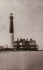Barnegat Lighthouse Barnegat City New Jersey 1920, NJ Light, House --- Postcard picture