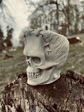 Frankenstein Skull Succulent Planter-Desk Planter picture