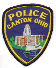 Canton OHIO OH Police patch Football Hall of Fame picture