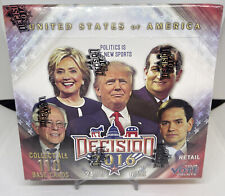 2016 Decision Political cards sealed retail box - 24 Packs - SEALED BRAND NEW picture
