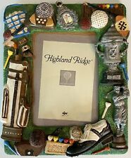 Russ Highland Ridge , Hand painted, 3D Golf Picture Photo Frame 5