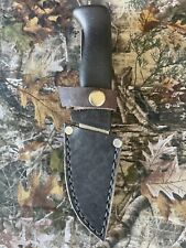 Vintage Aitor Fighting Knife w/ Custom Handmade Leather sheath picture