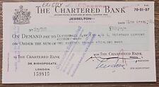 1968 - JESSELTON - THE CHARTERED BANK - £100/-/- - N° 23/787 - PRE OWNED  picture