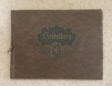 HEIDELBERG, GERMANY 1930s ALBUM - PHOTOS - POST CARDS & SCHLOSS HOTEL BROCHURE picture