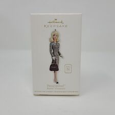 2012 Hallmark Keepsake ~ Tweed Indeed ~ Barbie Ornament ~ Brand New In Box picture