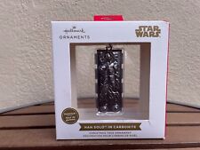 NEW Hallmark Ornaments Star Wars Han Solo in Carbonite Premium Walmart Exclusive picture
