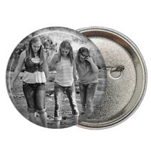 Custom Pinback Button Pins Any Photo Any Design Personalized 2.25