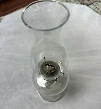 Vintage Antique Kerosene Oil Lamp Clear Glass 18