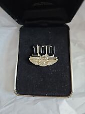 HARLEY DAVIDSON 2003 ~ 100th ANNIVERSARY 925 STERLING SILVER PIN  2845 of 5000 picture