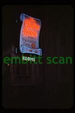 Original Slide, The Charter House in Middlebury VT Neon Sign, 1948 picture