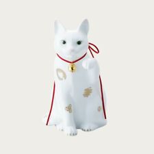 Noritake Figurine Maneki Neko Big size Dream come Cat / Japan Cat Days 2023 picture