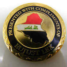 EUROPEAN UNION INTEGRATED RULE OF LAW MISSION FOR IRAQ EUJUST LEX CHALLENGE COIN picture