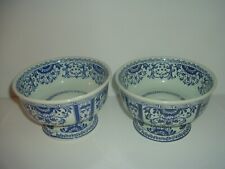 2 Boch Belgium Amsterdam Footed Bowls RIA picture