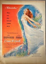 Down To Earth Movie Musical Dance Greek Mythology Poster Vtg Print Ad 1947 picture
