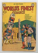World's Finest #58 GD 2.0 1952 picture